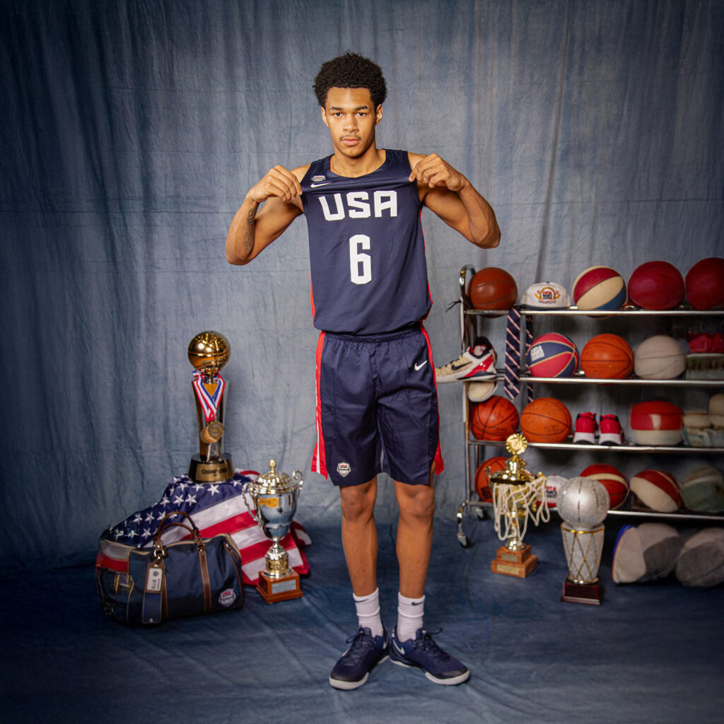 Kam Mercer High School Basketball Player